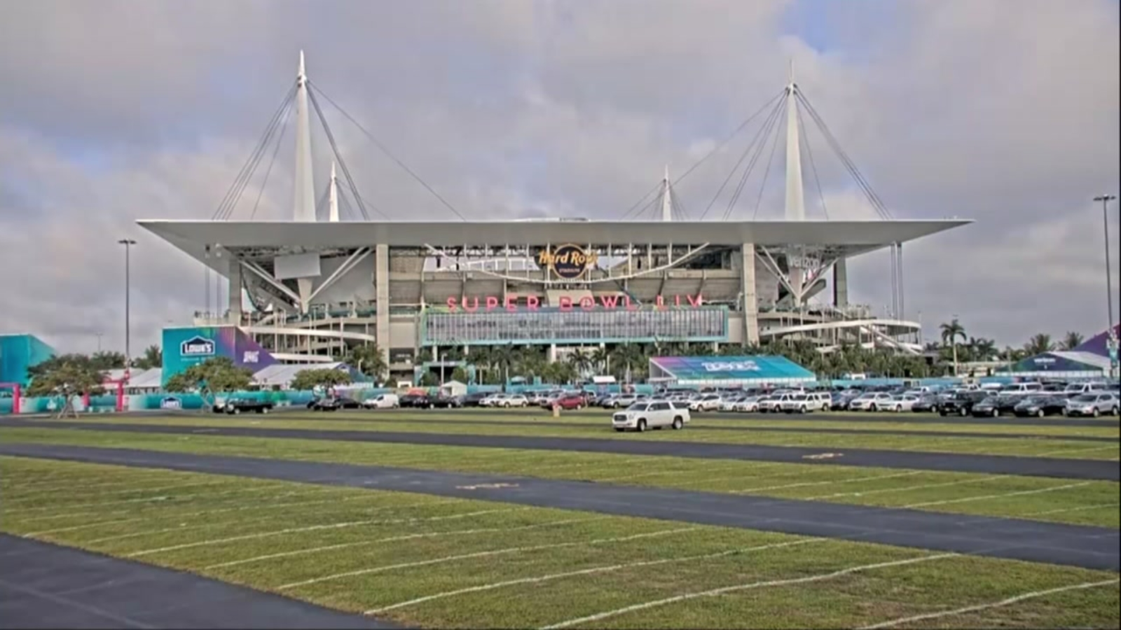 Super Bowl 2020: Stepped-up security at Hard Rock Stadium in Miami