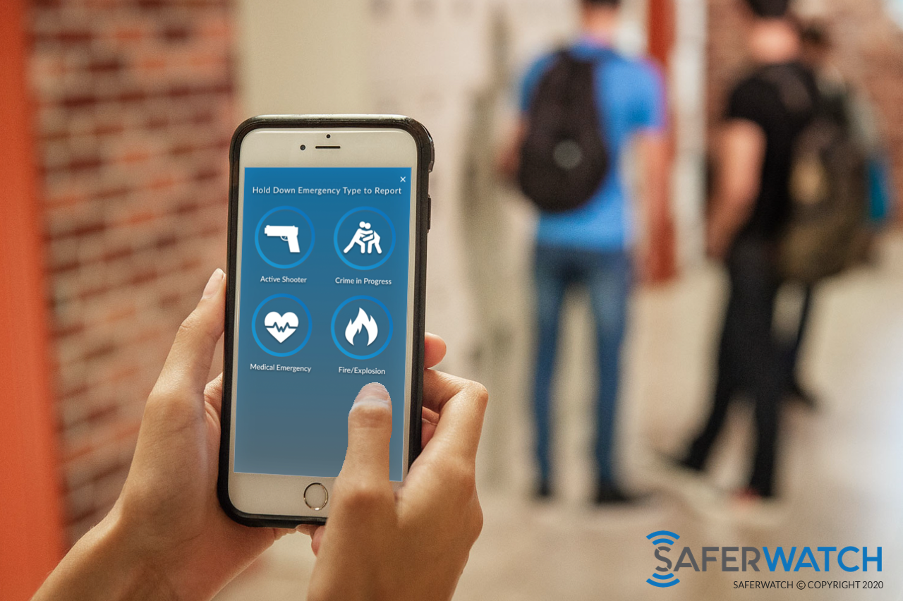 saferwatch mobile panic button app for schools