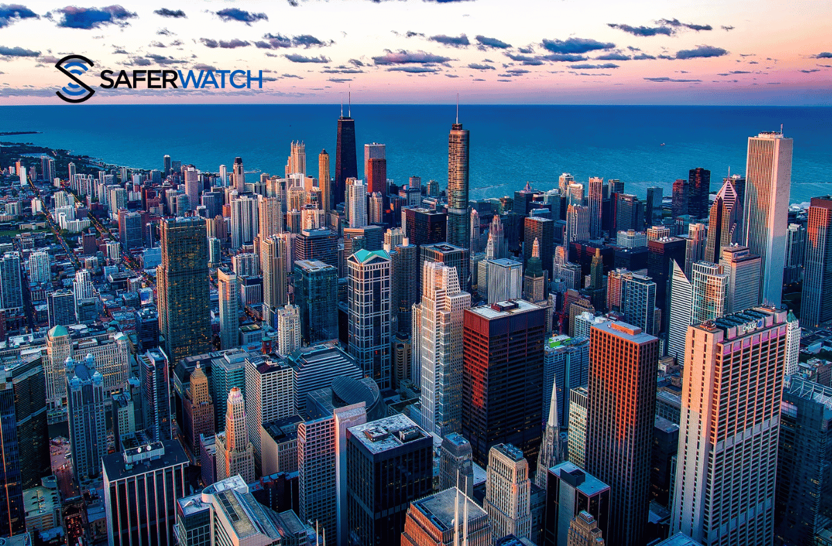 Chicago aerial view - SaferWatch