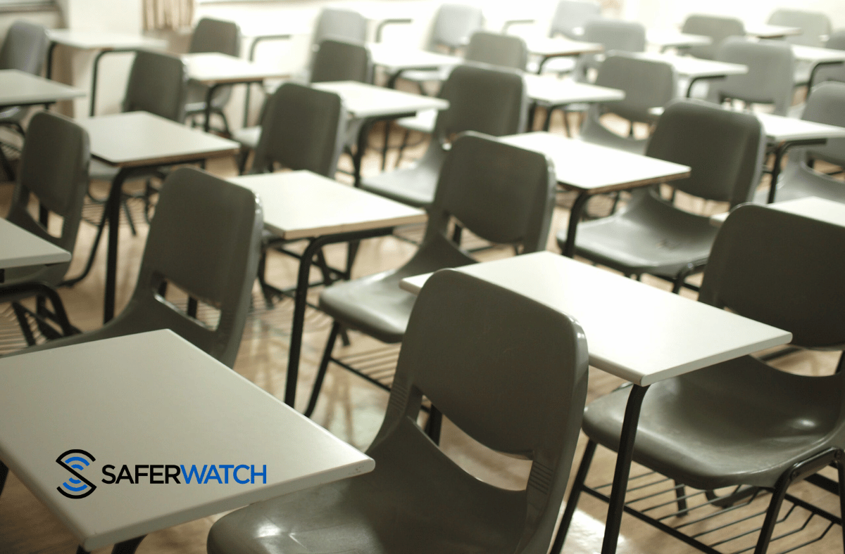 empty classroom - SaferWatch