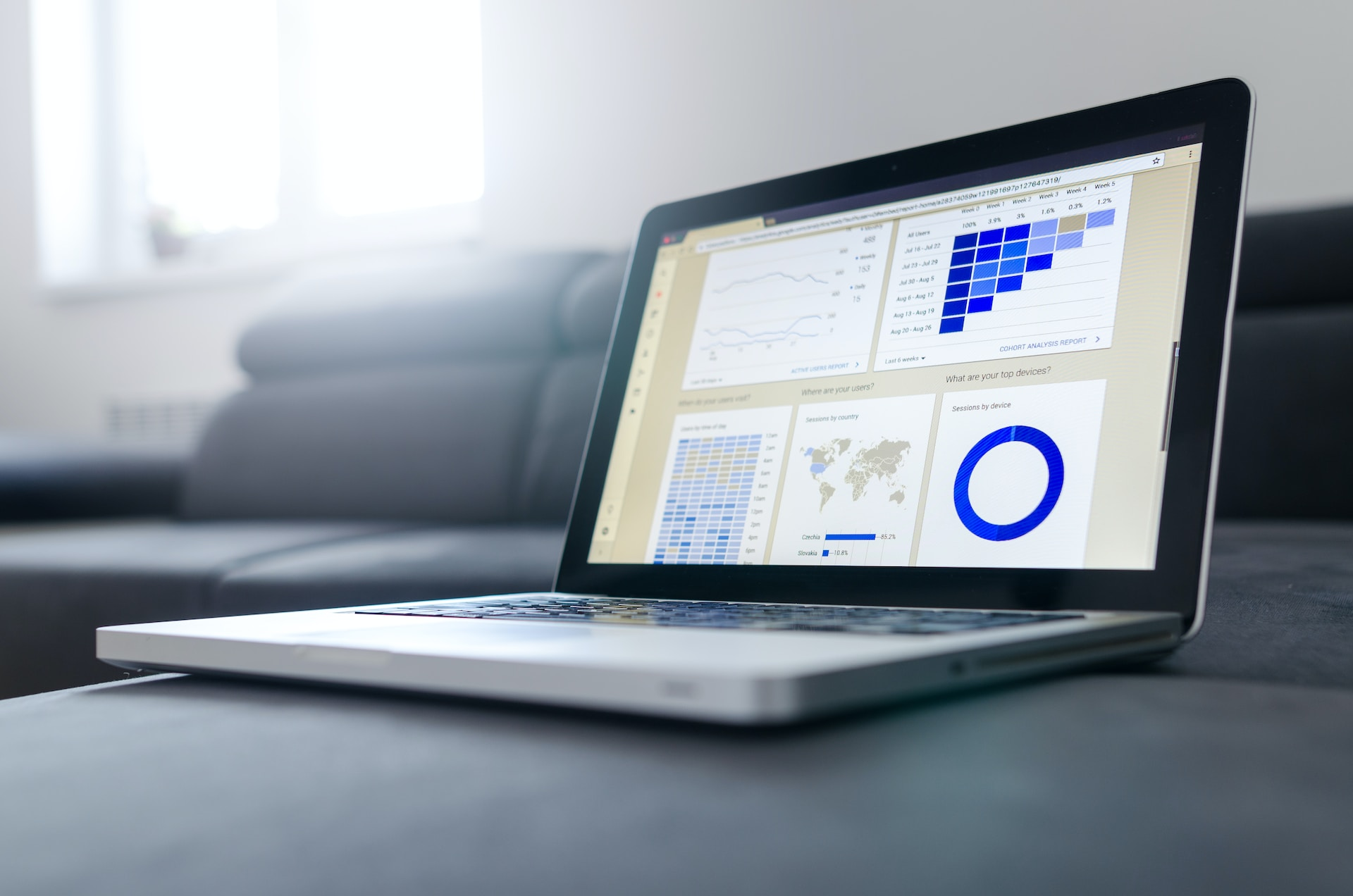 A person using incident management software to choose the right incident management system for their business