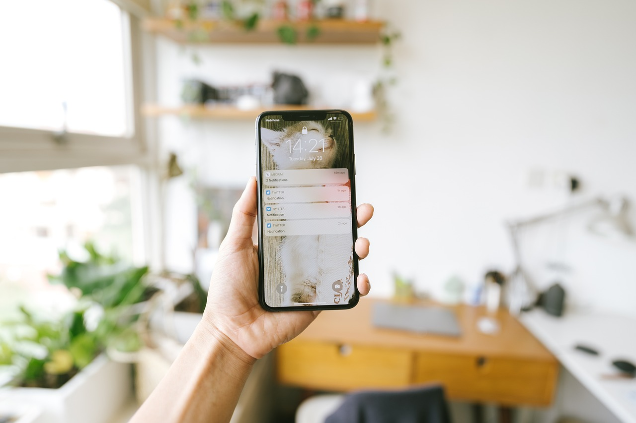 An image of a person using a mass notification system to send out emergency alerts to first responders