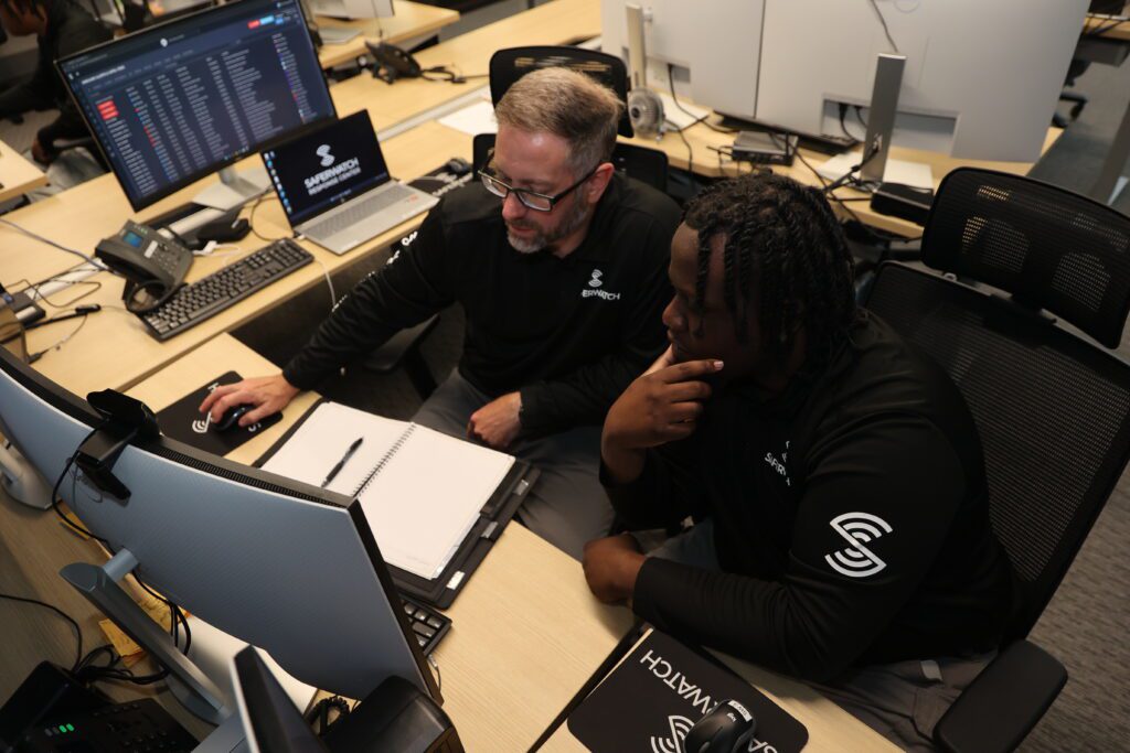 Inside SaferWatch's 24/7/365 monitoring center