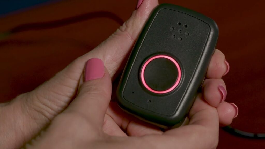 A SaferWatch LTE Panic Button